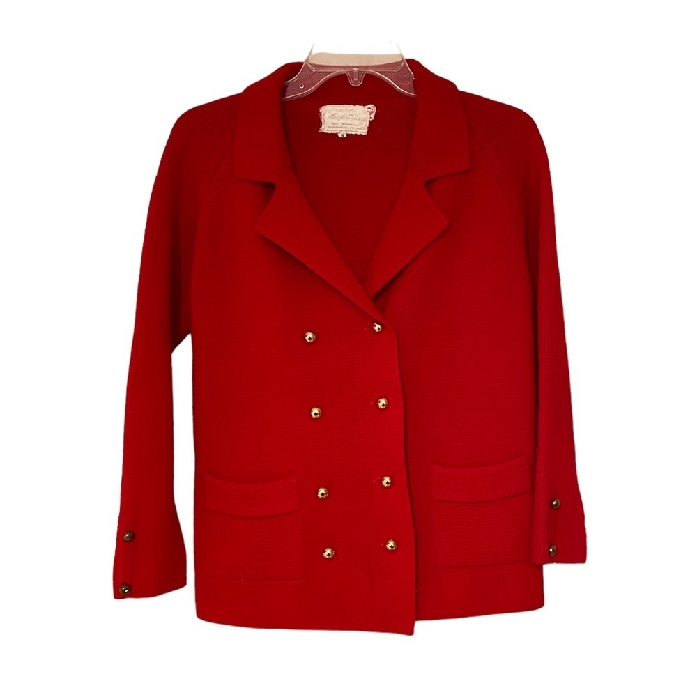 Vintage Red Blazer